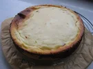 Buttermilch - Käsekuchen mit Rhabarber - Rezept
