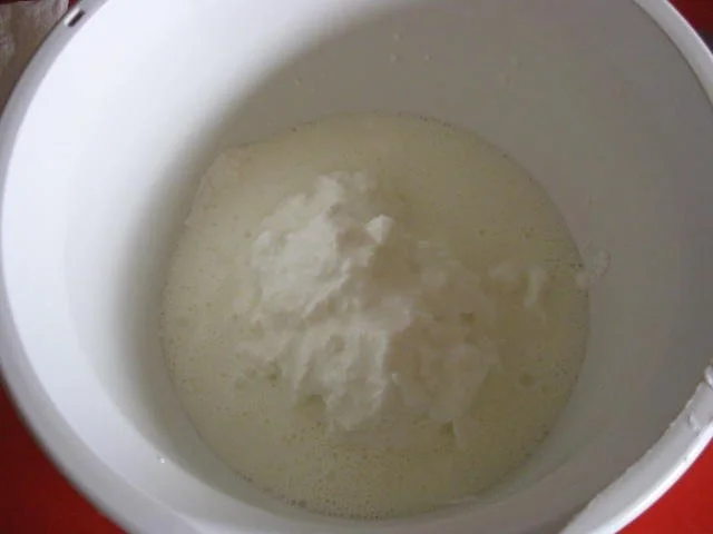 Buttermilch - Käsekuchen mit Rhabarber - Rezept - Bild Nr. 6