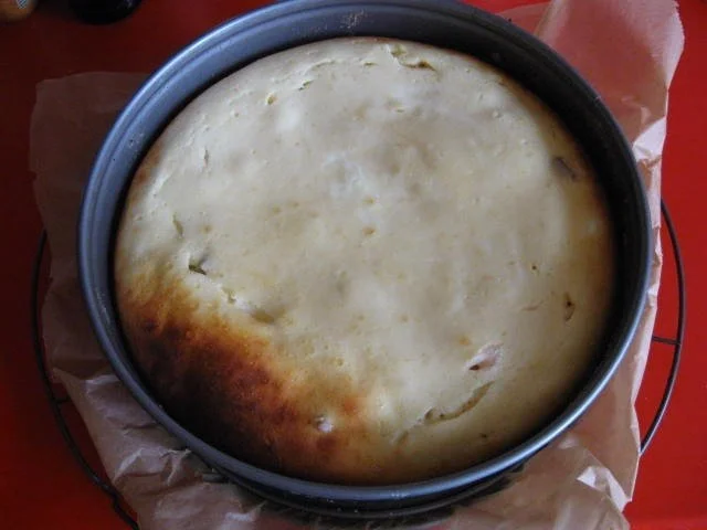 Buttermilch - Käsekuchen mit Rhabarber - Rezept - Bild Nr. 12