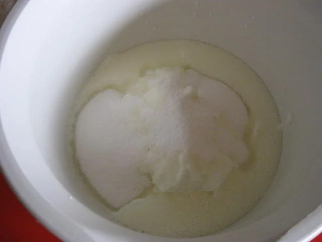 Buttermilch - Käsekuchen mit Rhabarber - Rezept - Bild Nr. 7