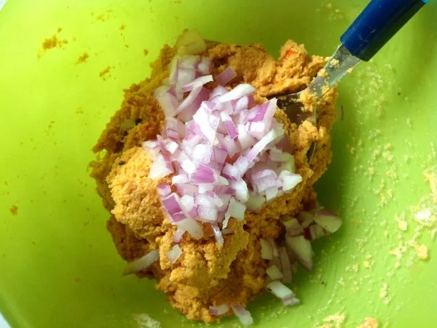 Falafel Bouletten mit Bratpaprika  in Tomatensoße - Rezept - Bild Nr. 6