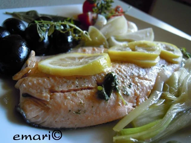 mediterane Lachs Pfanne - Rezept - Bild Nr. 2