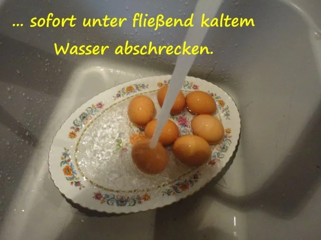 Salat mit weichem Ei und Knusperspeck - Rezept - Bild Nr. 4