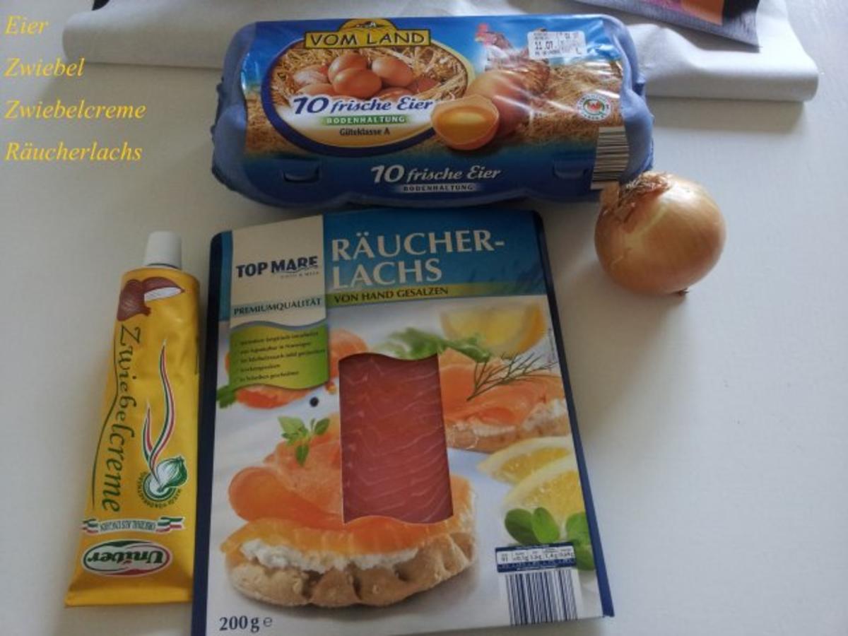 Pfannengerichte: Rührei gesellt sich zu Lachs und Champignons - Rezept - Bild Nr. 2