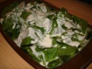Spinatsalat mit Joghurt - Yogurtlu ispinak salatasi - Rezept