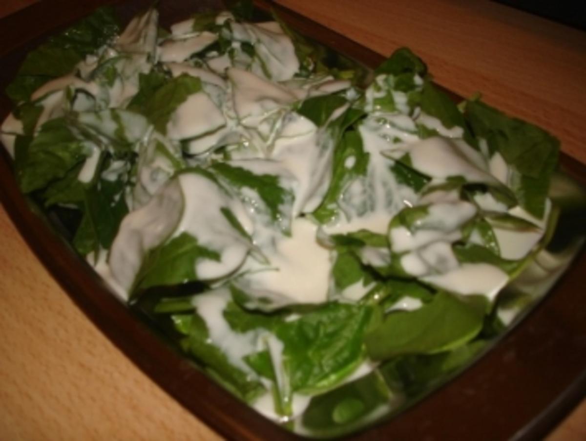 Bilder für Spinatsalat mit Joghurt - Yogurtlu ispinak salatasi - Rezept