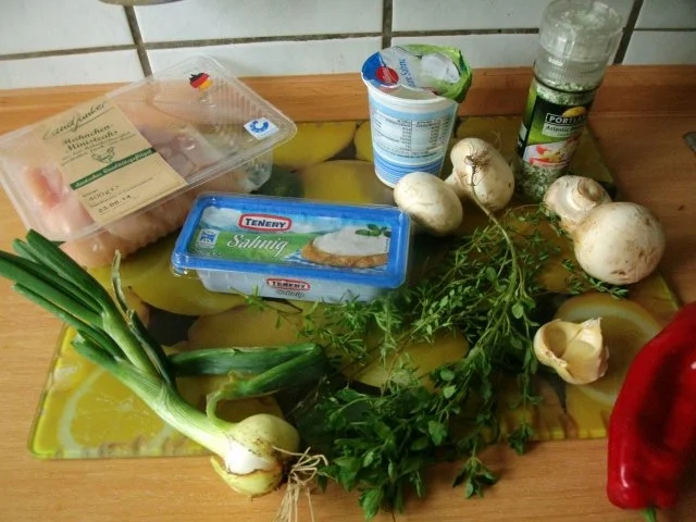 Rezept: Hähnchen in Curry - Käsesauce Bild Nr. 2 Hähnchen in Curry - Käsesauce - Rezept - Bild Nr. 2