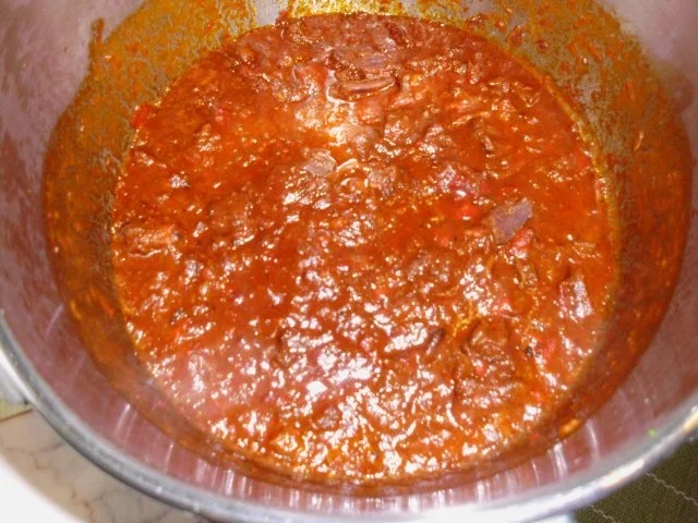 Rindergulasch scharf mit Blumenkohl-Selleriepürree - Rezept - Bild Nr. 7