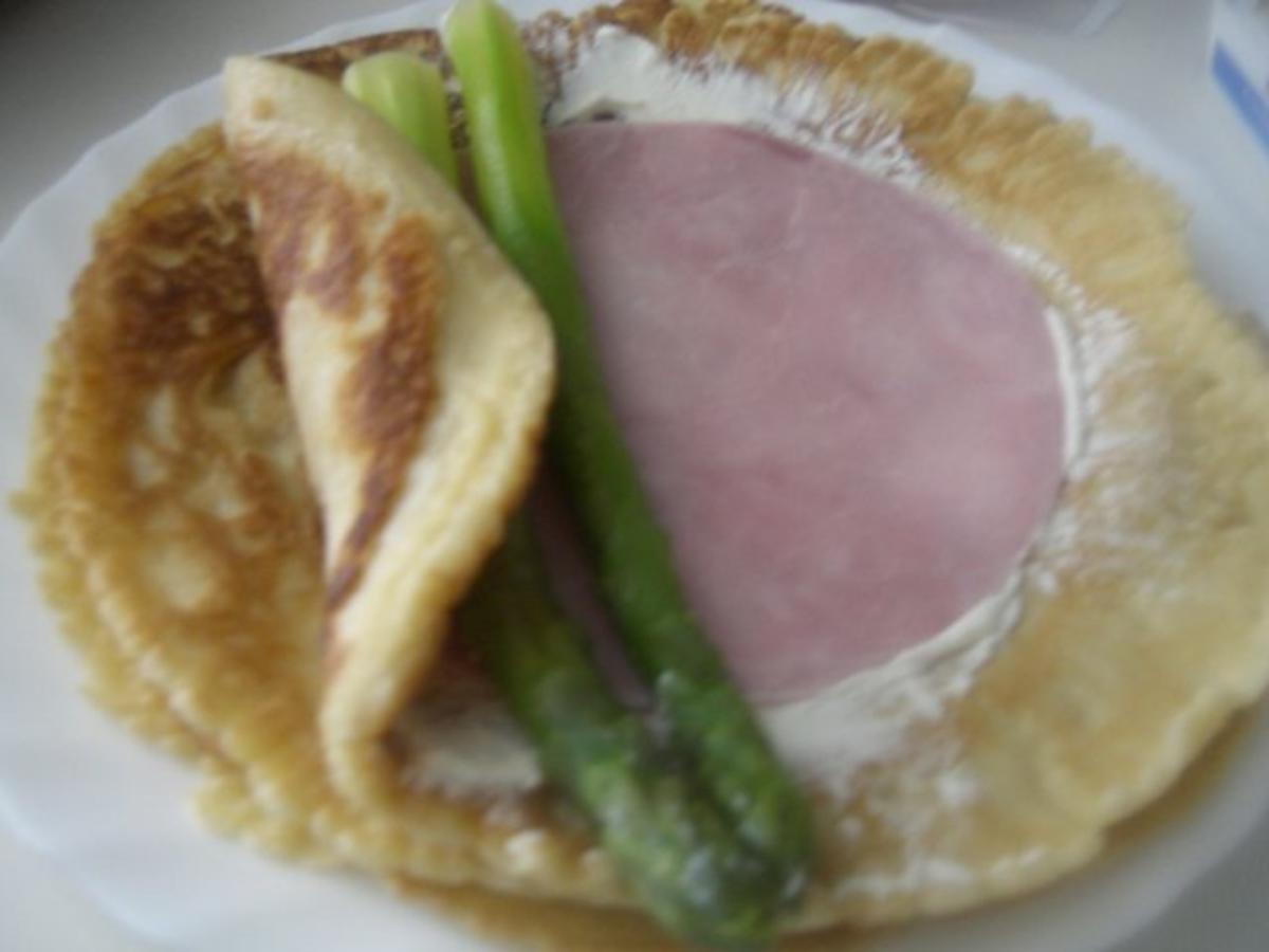 Gratinierte Spargel-Pfannkuchen - Rezept - Bild Nr. 5