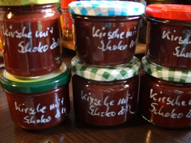 Konfitüre & Co: Kirsch - Schokolade mit Espresso - Rezept