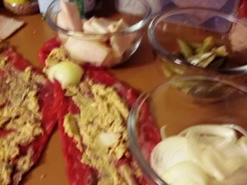 Rezept: Hauptgericht~Rouladen herzhaft mit Gurke Bild Nr. 2 Hauptgericht~Rouladen herzhaft mit Gurke - Rezept - Bild Nr. 2