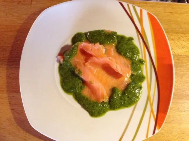 Rezept: Räucherlachs mit Spargel und Ei Bild Nr. 3 Räucherlachs mit Spargel und Ei - Rezept - Bild Nr. 3