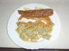 Schweinefiletspitze mit Rahmbratensoße und Kräutergnocchi - Rezept