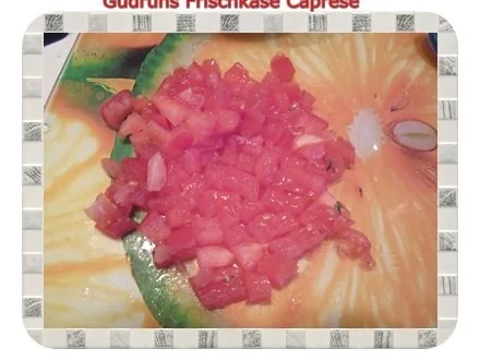 Brotaufstrich: Frischkäse Caprese - Rezept - Bild Nr. 3