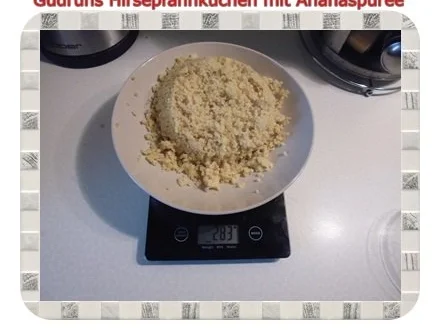 Kuchen: Hirsepfannkuchen mit Ananaspüree - Rezept - Bild Nr. 5