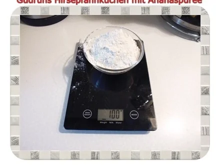 Kuchen: Hirsepfannkuchen mit Ananaspüree - Rezept - Bild Nr. 6
