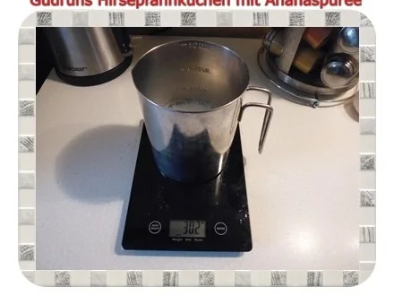 Kuchen: Hirsepfannkuchen mit Ananaspüree - Rezept - Bild Nr. 8