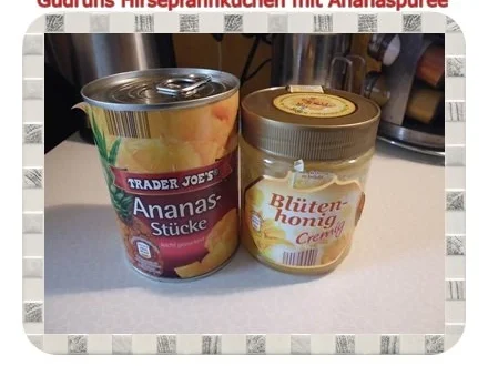 Kuchen: Hirsepfannkuchen mit Ananaspüree - Rezept - Bild Nr. 10