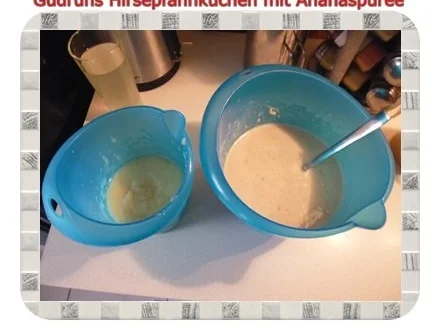 Kuchen: Hirsepfannkuchen mit Ananaspüree - Rezept - Bild Nr. 11