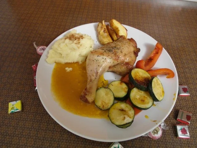 Hähnchen zwischen Beet und Acker - Rezept