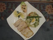 Victoriabarschfilet an Avocado-Kartoffelsalat - Rezept
