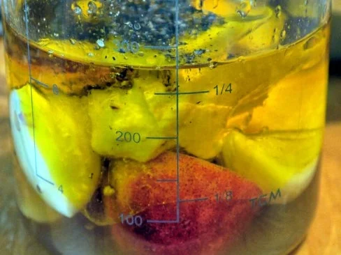 Belugalinsensalat mit Bergpfirsichen - Rezept - Bild Nr. 13