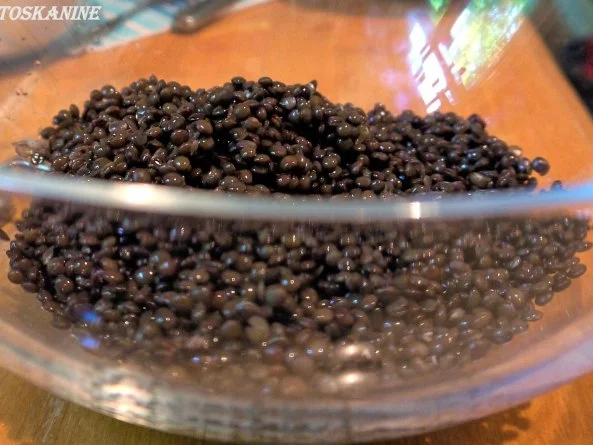 Belugalinsensalat mit Bergpfirsichen - Rezept - Bild Nr. 9