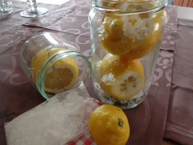 Rezept: Gemüsesalat mit (selbst eingelegter )Salzzitrone Bild Nr. 2 Gemüsesalat mit (selbst eingelegter )Salzzitrone - Rezept - Bild Nr. 2