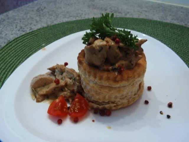 Gefüllte Blätterteig- Pasteten - Rezept - Bild Nr. 8