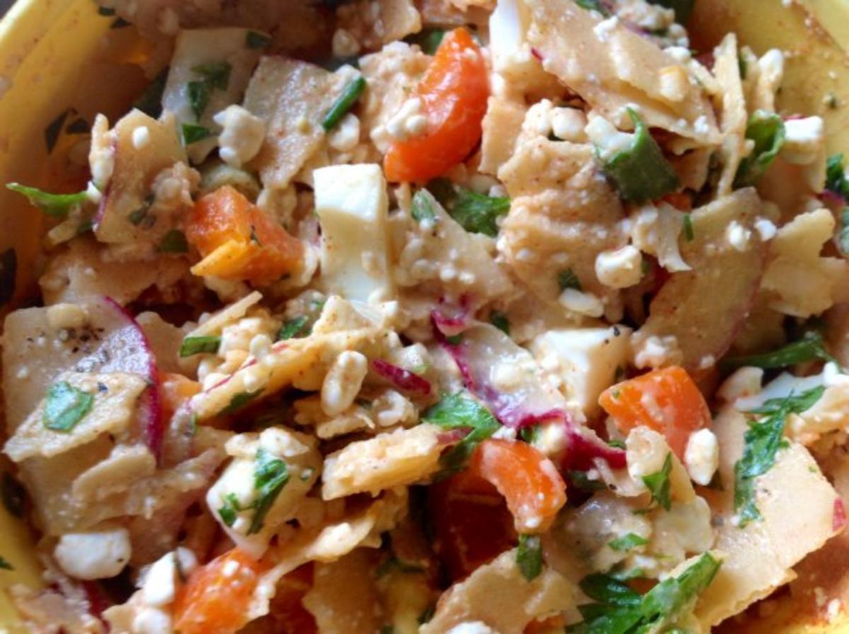 Eiersalat mit Eier Freiland Bio und Radieschen - Rezept mit Bild ...