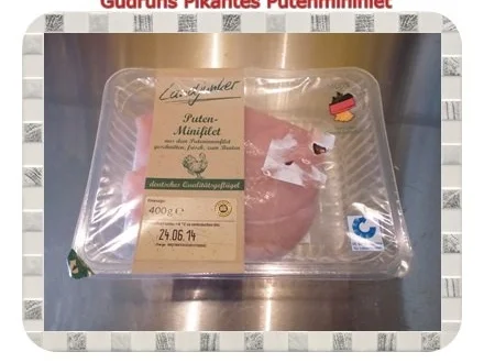 Rezept: Geflügel: Pikantes Putenminifilet mit Kartoffelspalten Bild Nr. 2 Geflügel: Pikantes Putenminifilet mit Kartoffelspalten - Rezept - Bild Nr. 2