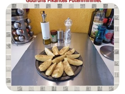 Rezept: Geflügel: Pikantes Putenminifilet mit Kartoffelspalten Bild Nr. 9 Geflügel: Pikantes Putenminifilet mit Kartoffelspalten - Rezept - Bild Nr. 9