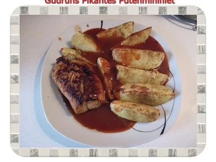 Rezept: Geflügel: Pikantes Putenminifilet mit Kartoffelspalten Bild Nr. 20 Geflügel: Pikantes Putenminifilet mit Kartoffelspalten - Rezept - Bild Nr. 20