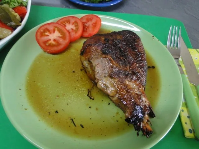 Putenoberkeule mit Gemüse Quer durch den Garten - Rezept