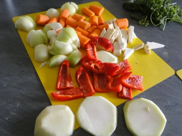 Putenoberkeule mit Gemüse Quer durch den Garten - Rezept - Bild Nr. 4