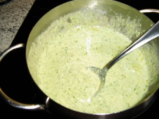 Rezept: Nudeln mit Rucola-Soße Bild Nr. 5 Nudeln mit Rucola-Soße - Rezept - Bild Nr. 5