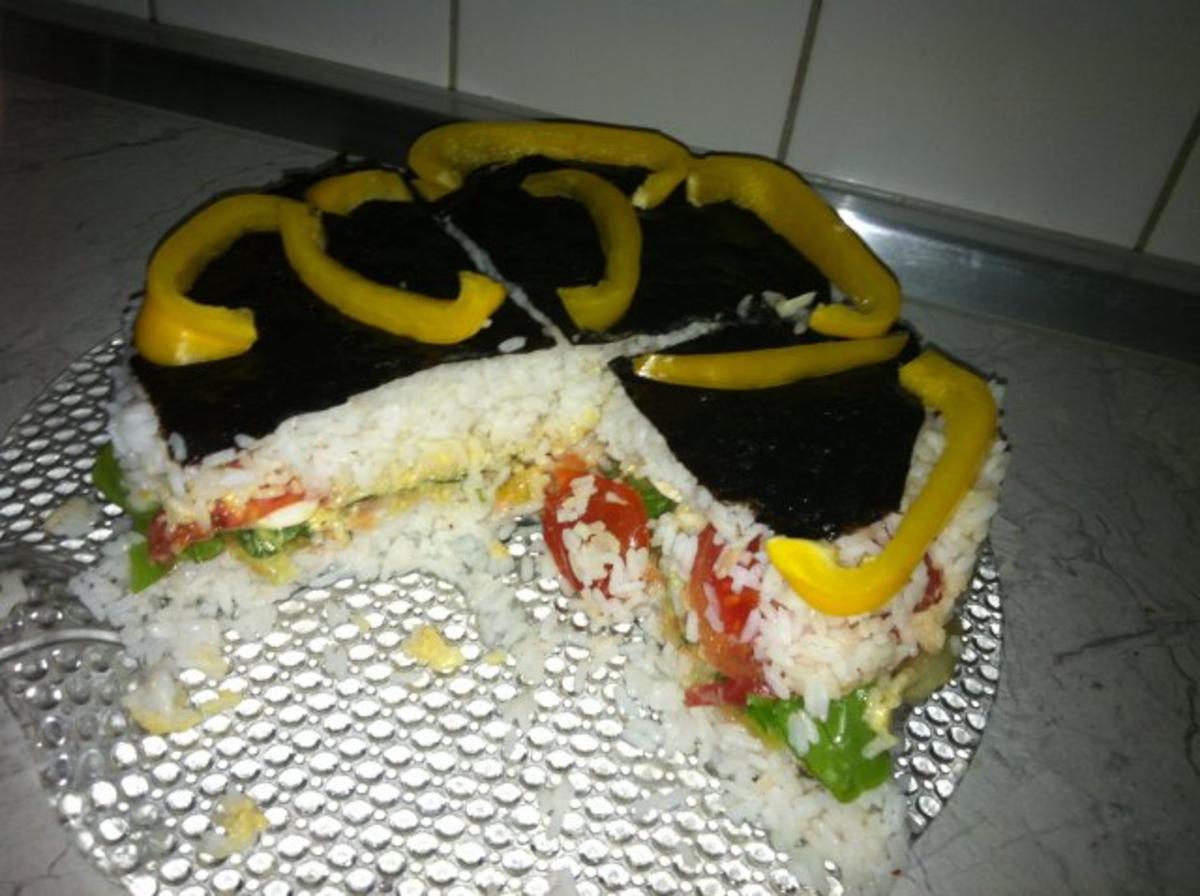 Sushi-Torte - Rezept - Bild Nr. 2