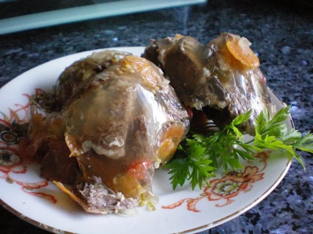 Rezept: Sülze vom Wildschwein Bild Nr. 5 Sülze vom Wildschwein - Rezept - Bild Nr. 5