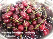 Kirschmarmelade ohne Zucker - Rezept