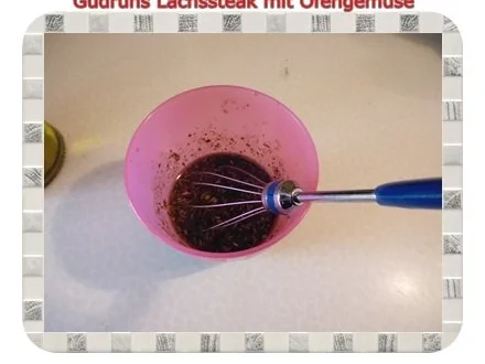 Fisch: Lachssteak mit Ofengemüse - Rezept - Bild Nr. 5