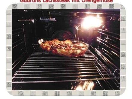 Fisch: Lachssteak mit Ofengemüse - Rezept - Bild Nr. 11