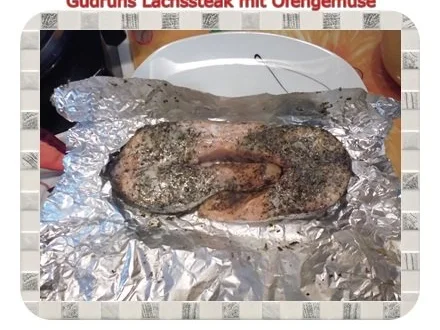 Fisch: Lachssteak mit Ofengemüse - Rezept - Bild Nr. 15