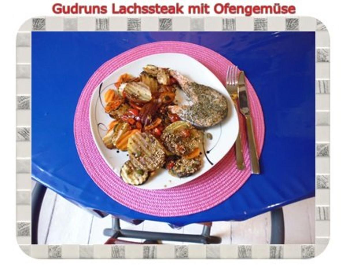 Fisch: Lachssteak mit Ofengemüse - Rezept - Bild Nr. 16