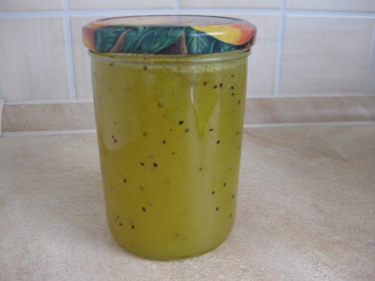 Ananas-Kiwi-Limetten-Marmelade - Rezept - Bild Nr. 2