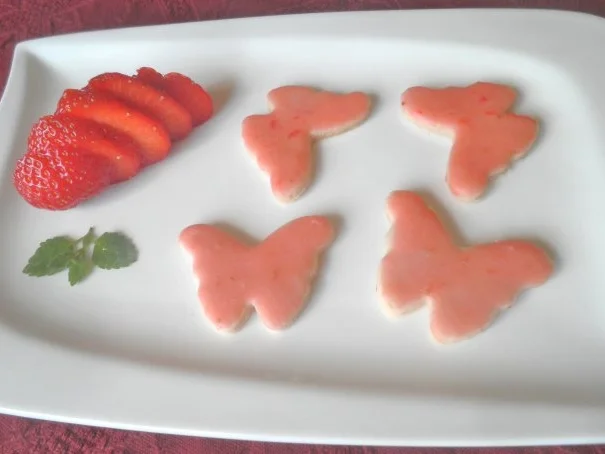 Erdbeer - Kekse - Rezept - Bild Nr. 2