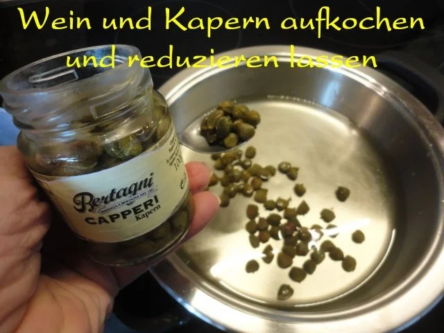 Rezept: Hühner Filet mit Zitronen Kapern Sauce Bild Nr. 3 Hühner Filet mit Zitronen Kapern Sauce - Rezept - Bild Nr. 3