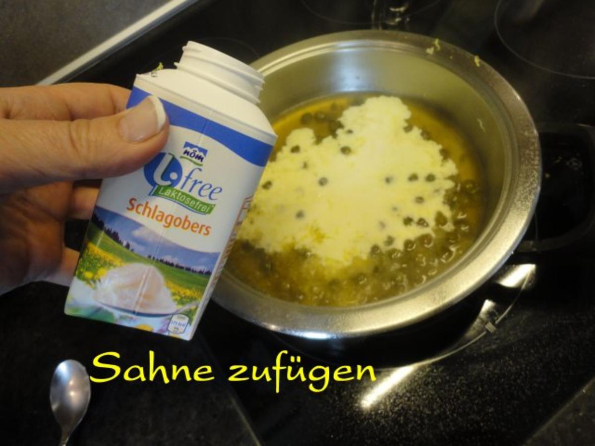 Hühner Filet mit Zitronen Kapern Sauce - Rezept - Bild Nr. 6