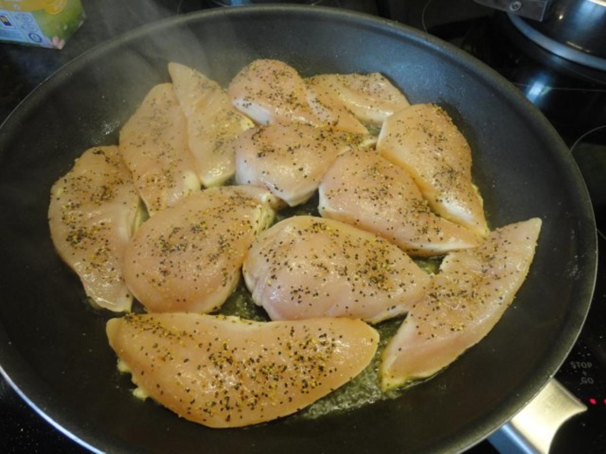 Hühner Filet mit Zitronen Kapern Sauce - Rezept - Bild Nr. 9