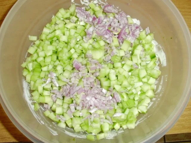 Rezept: Gurkensalat Bild Nr. 4 Gurkensalat - Rezept - Bild Nr. 4