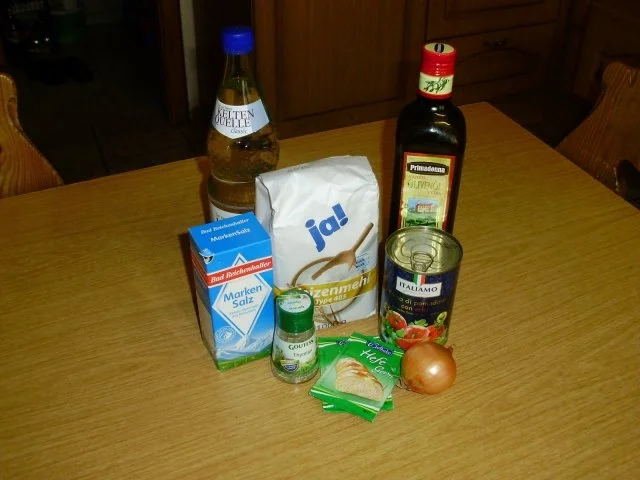 Pizzateig (schnell und einfach) - Rezept